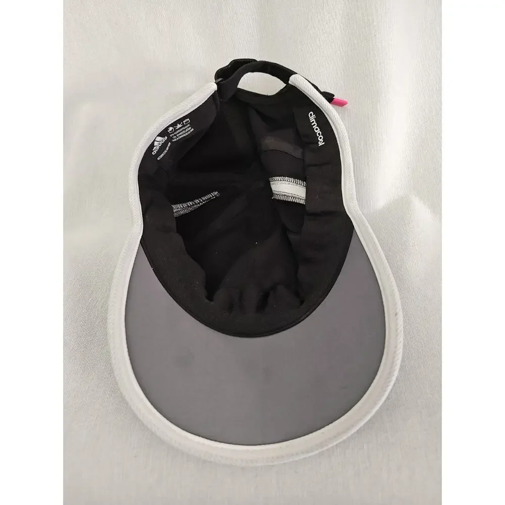 Adidas Adizero Climacool Black Pink White Adjustable Women's Running Cap‎ Hat